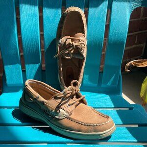 Aloha Island, Preppy Deck Shoes, Woman's Size 6